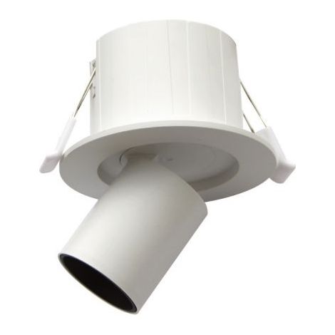 FARETTO LED INCASSO ESTRAIBILE ORIENTABILE CCT 6W TONDO 220V  3000K 4000K  6500K