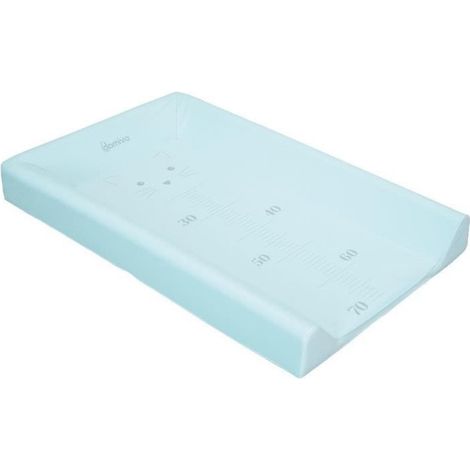 Matelas à langer à rebords Bleu azur 50x80 cm