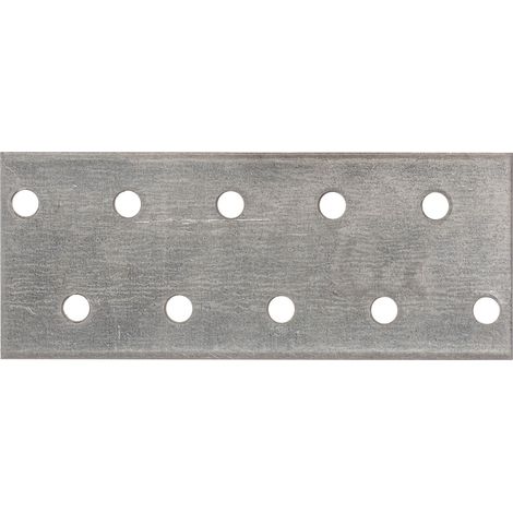 Platine d'assemblage galvanisée 40 x 100 mm