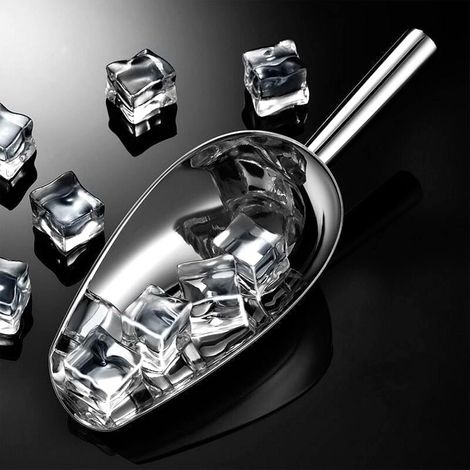 Pelle à glace 5 pièces de 8 pouces, ustensiles alimentaires en acier inoxydable (1/5)