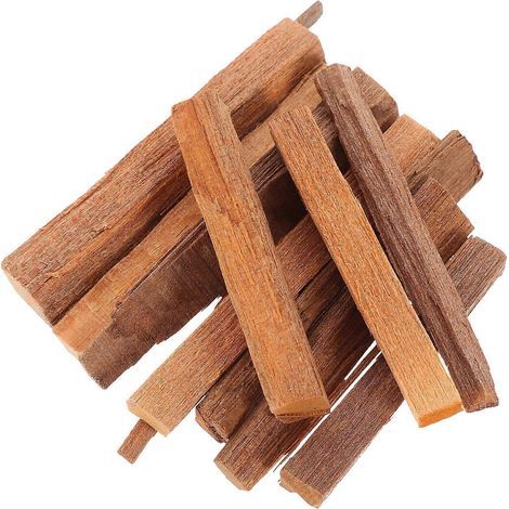 50-g-Sachet mit natürlichen Sandelholz-Räucherstäbchen aus Wildsammlung zur Reinigung, Heilung, Meditation und Stressreduktion. – 7,50 x 1,00 x 0,50 cm (1/5)