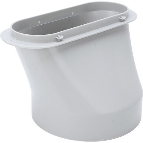 Adapter für Klimaanlagen-Abluftschlauch, Anschlussstück für Fensterdichtungsplatte, Verbindungszubehör für Lüftungskanal, Durchmesser 150 mm (1/4)