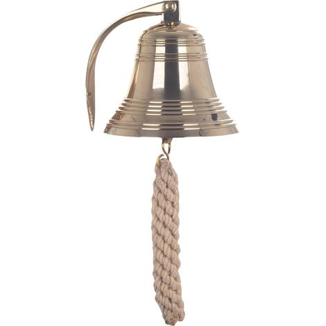 Campanello decorativo in ottone per casa e ufficio, ideale per l'arredamento d'interni, design elegante e versatile, regalo perfetto