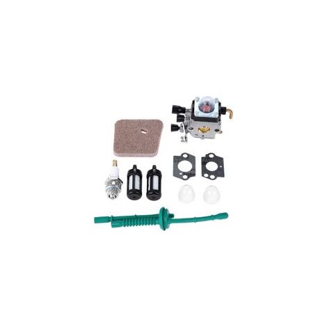 Kit de carburateur de ligne de carburant pour débroussailleuse STIHL FS38 FS45 FS55 (1/5)
