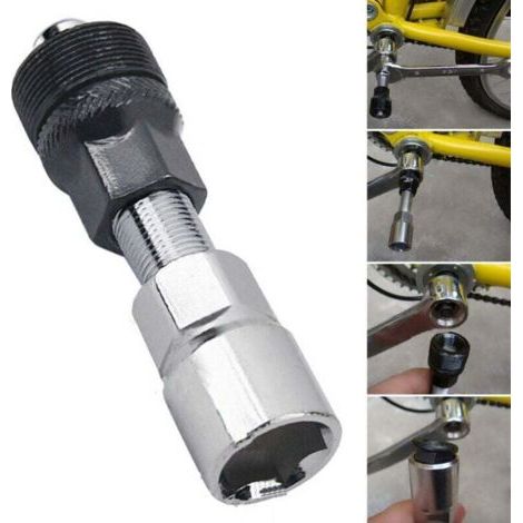 Extractor universal de bielas para bicicleta, extractor profesional de pedalier, llave para bielas, extractor práctico de bielas para bicicleta, herramientas para bicicleta, 81,9 x 1,9 cm