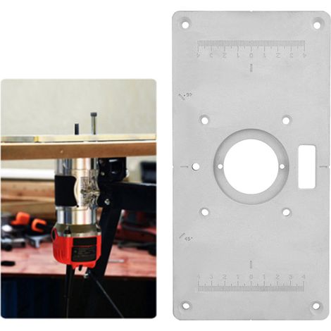 Bündigfräsmaschine für umgedrehte Platten für die Holzbearbeitung (235 mm x 120 mm x 8 mm) (1/5)