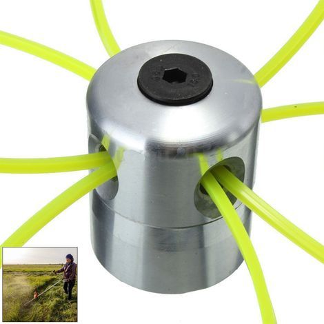 Bobine tête coupe-herbe – fil aluminium – tondeuse gazon (1/5)