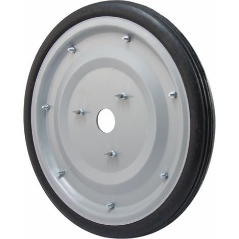 Roue de motobineuse Ø 420 – Alésage 42mm – Section 40mm – Accessoire pour motobineuse – Compatible avec modèles LEM SELECT