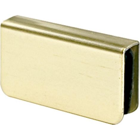 HERRAJES ALK hi-fi placa para insertar en puerta de acabado latonado (1/2)