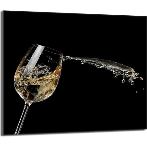 protège-plaque de cuisson en verre 60x52 Vin (1/5)