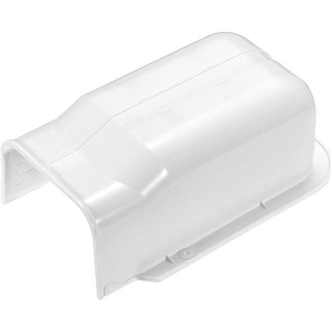 Bâche décorative en PVC pour climatiseur, pompe à chaleur, 0,2 m (L) x 10,2 cm (l) (blanc) (1/5)