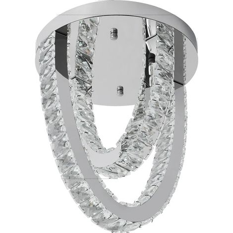 Lámpara de techo, iluminación LED, diseño elegante, XL300-Y-SS, regulable (1/2)