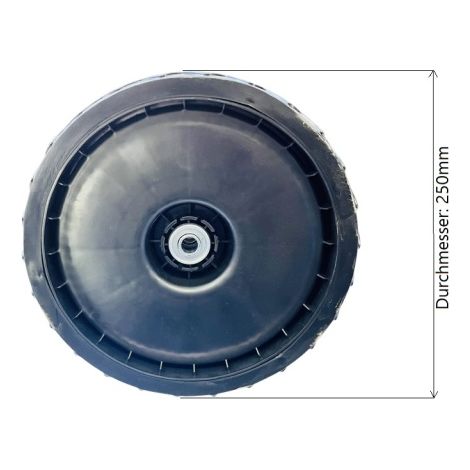Ersatzrad 250mm für Rasenmäher ECO WHEELER 464.4 R LI-ES, Benzin Rasenmäher und Rasenmäher aus Hobbymärkten uvm. (1/2)