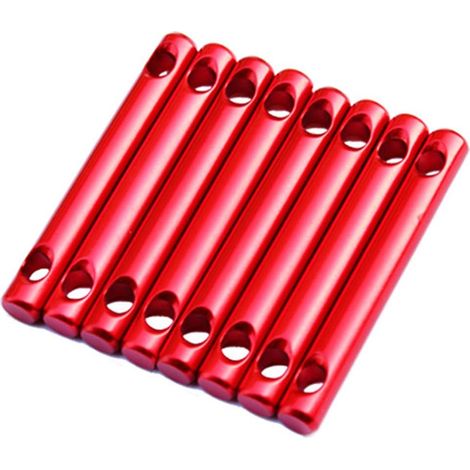 8 pcs en alliage d'aluminium Tente Cordon Tendeur de courroie Ajusteur de Tente Accessoires pour activité