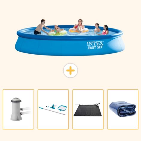 Intex Piscine Easy Set Ronde - 457x84 cm - 5-pièces  S235 (1/5)
