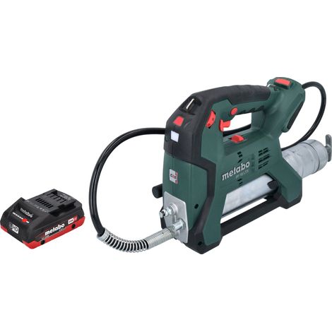 Grasadora a batería Metabo FP 18 LTX 18 V 690 bar + 1 batería LiHD 4,0 Ah - sin cargador (1/5)