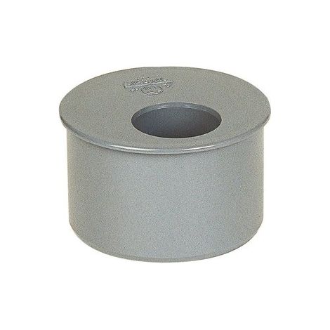 Tampon de réduction PVC gris - MF - Diamètre 90 - 40 mm - Girpi (1/2)