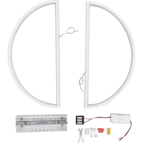 LED semi circulaire double face style minimaliste moderne (1/5)