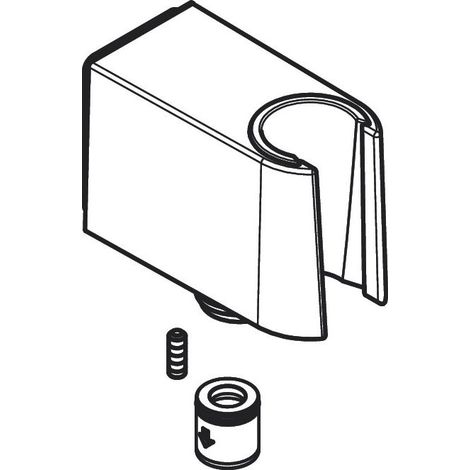 Hansgrohe Handbrausehalter für FixFit Porter, Oberfläche: Chrom, 94695000
