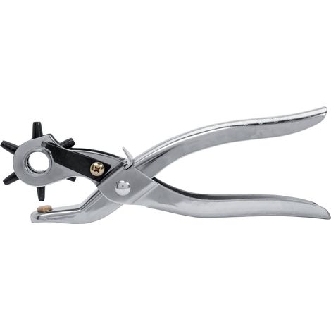 RAPID - RP03 - Pince poinçons pour trous de Ø2,5 jusqu'à Ø4,5mm, pour le cuir, tête pivotante - Emballage Carton FSC - (5001724) (1/2)