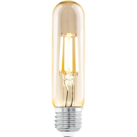 Ampoule Eglo 4 puissance verre ambre (1/2)
