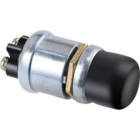 Interruttore per pista per auto, barca, clacson, avviamento motore, impermeabile, 50A 12V, applicabile.