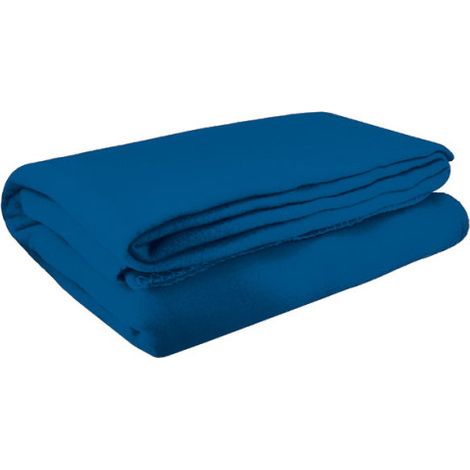 Manta polar extra grande VALENTO REST Azul royal