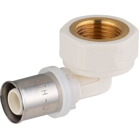 Coude PPSU multicouche à sertir femelle NOYON & THIEBAULT Ø16 - F15x21 (1/2) (1/5)