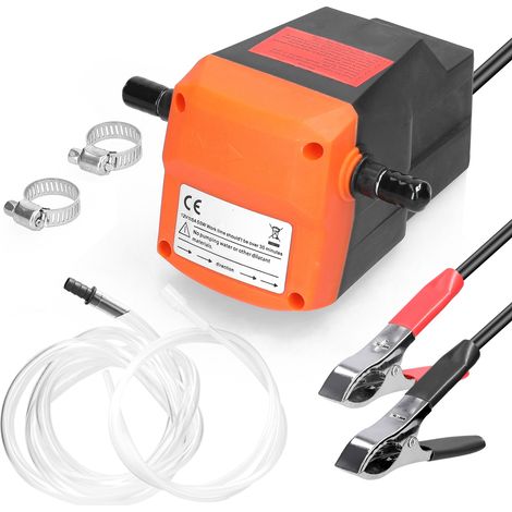 [JAMAIS UTILISÉ]Pompe d'extraction d'huile portable 12 V - Petites pompes pour voiture, moto, camion, bateau, tracteur - Pompes de vidange d'huile (1/2)