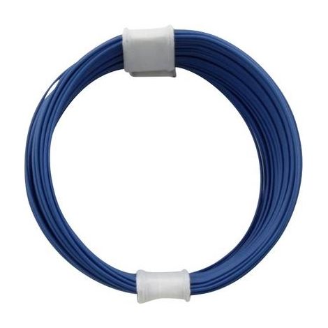 Fil de câblage Donau Elektronik 110-2 1 x 0.04 mm² bleu 10 m W242791
