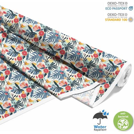 TESSUTI DECORATIVI PER ESTERNI OXFORD - motivo estivo DX9114 (1/5)