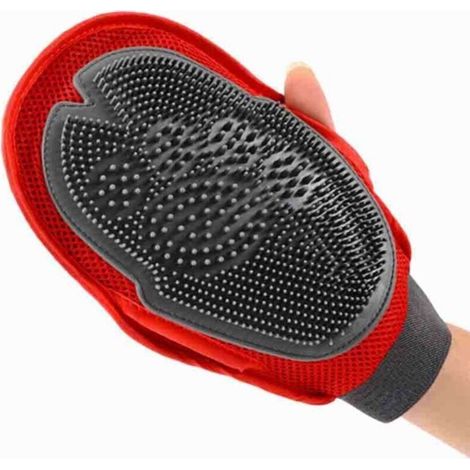 [NEVER USED] Dog Gloves, Cat Brush Gloves, Pet Grooming Gloves, Massage Grooming Gloves, 2-in-1 Grooming Gloves