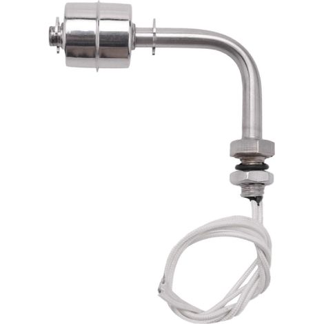Capteur de niveau d'eau/de liquide/d'huile à flotteur unique latéral en acier inoxydable haute température (1/5)