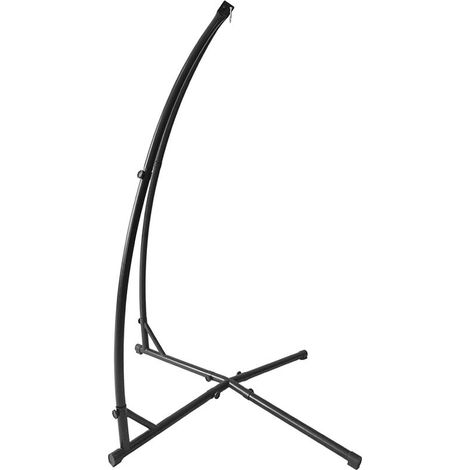 Support pour Chaise Suspendue,®,Support Métallique pour Hamac,support de hamac,arche,noir (1/5)
