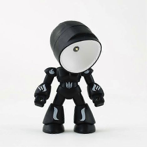 Lampe de nuit LED Mini Robots, motif robot solitaire, dessin animé mignon, pour chambre d'enfant ou décoration intérieure (1/5)