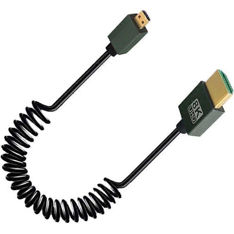 Hochwertiges 8K-HDTV-zu-HDTV-Spiralkabel für professionelle Videogeräte (1/4)