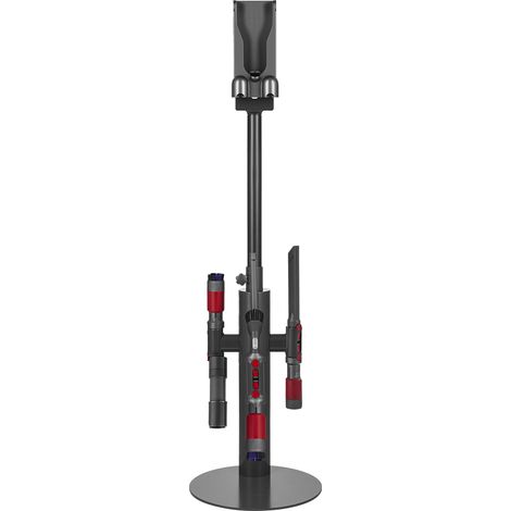 Mophorn Supporto per Aspirapolvere, Compatibile con Dyson V7 V8 V10 V11 V12 V15 SV10 SV12 SV14 SV18 SV21 e Accessori, Porta Universale per Aspirapolvere con 3 Clip, Altezza Regolabile