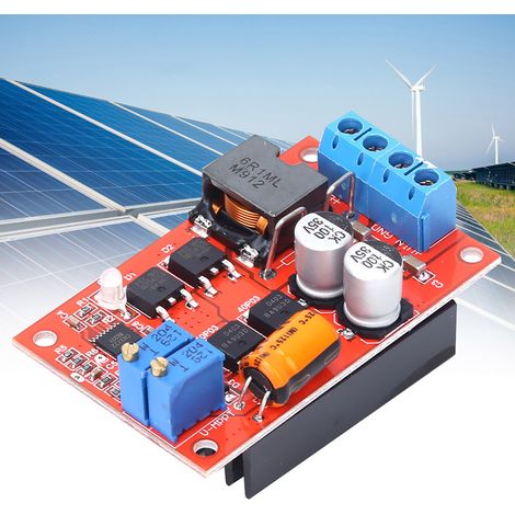 Contrôleur de panneau solaire MPPT, contrôleur de charge de batterie solaire 5A (1/5)