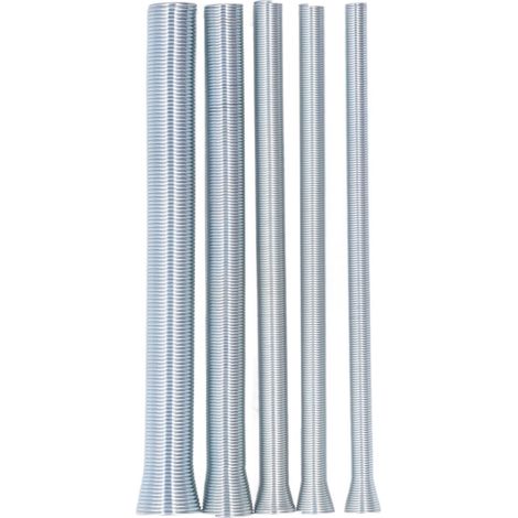 Ensemble de Cintreuses de Tubes à Ressort 5or8in 1or2in 3or8in 5or16in 1or4in, Non et Robuste, pour le Transport de L'eau et des Eaux Usées, adapté à Divers Types de Tuyaux en (1/5)