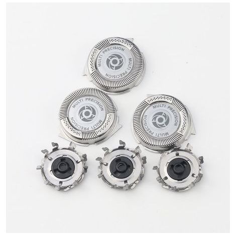 pair Série de 3 têtes de rasage adaptées aux accessoires de rasoir Philips SH50 tête S5091 S5080 S5076 S5420 5082 (1/5)