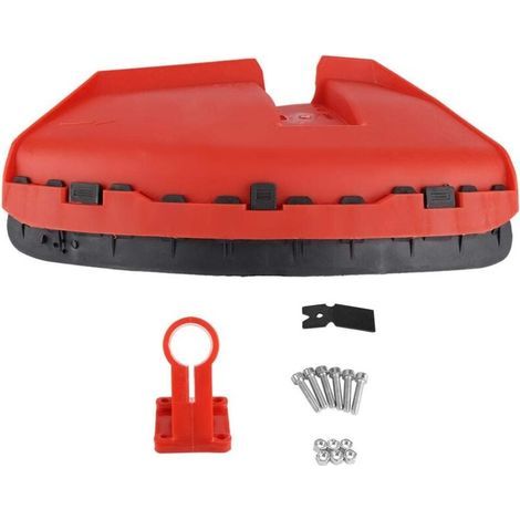 Protecteur de lame de débroussailleuse, couvercle de protection de coupe-herbe de 26 mm CG520 430 Protecteur de lame pour accessoires d'accessoires de débroussailleuse pour tondeuses à gazon (1/4)