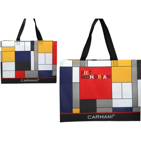 Carmani, borsa per la colazione/mini-spesa fino a 2 kg - Paul Mondrian (1/4)