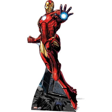 Figurine en carton Iron Man Marvel Comics (1/4)