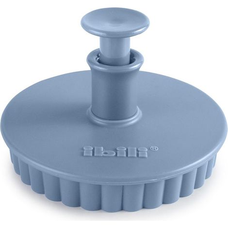 IBILI - Tagliapasta con Expulsor Biscotto Cioccolato, stampo per biscotti ripieni, diametro 7,2 cm (1/3)