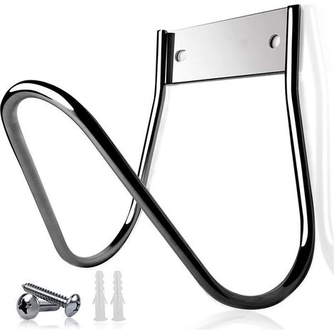 stainless steel garden hose holder, garden hose hanger, small wall hook for garden hose, hose holder, for garden hose, extension cords, air compressor hose