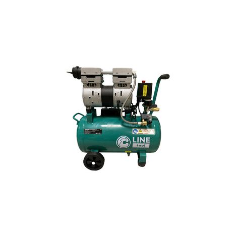 C COMPRESSORE OILLESS 24L 1HP 8 BAR SILENTAIRC-24