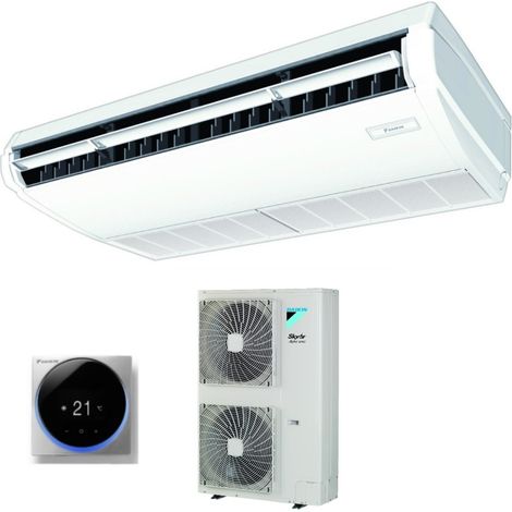 Daikin Deckenklimagerät DC Inverter 36000 Btu FHA100A Einphasig R-32 Wi-Fi Optional mit Wire Control Madoka Silber BRC1H52S