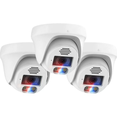 Telecamere di sorveglianza Techage, risoluzione 4MP e 5MP, design a cupola. (1/2)