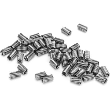 50 inserts filetés mâles et femelles réducteurs, outil de réparation d'écrous en acier inoxydable M10-24x3D (1/5)