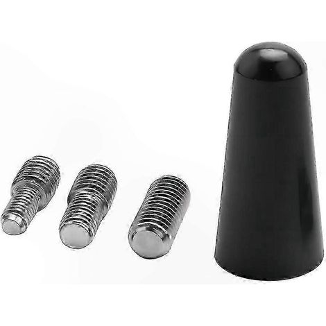 Robuste, kurze Autodachantenne, universell, 3/5/9 cm, zum Anschrauben, kompatibel mit Autoradios (1/5)